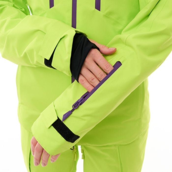 Куртка горнолыжная утепленная Dragonfly Gravity Woman Lime