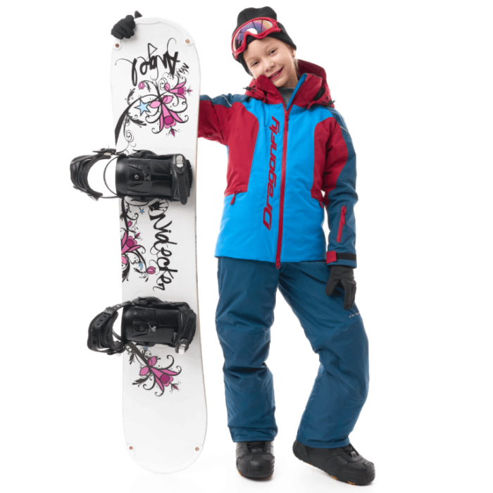Куртка утепленная Dragonfly Gravity Teenager Cherry - Blue