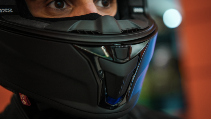 Шлем интеграл IXS 421 FG 1.0 MIPS Черный матовый