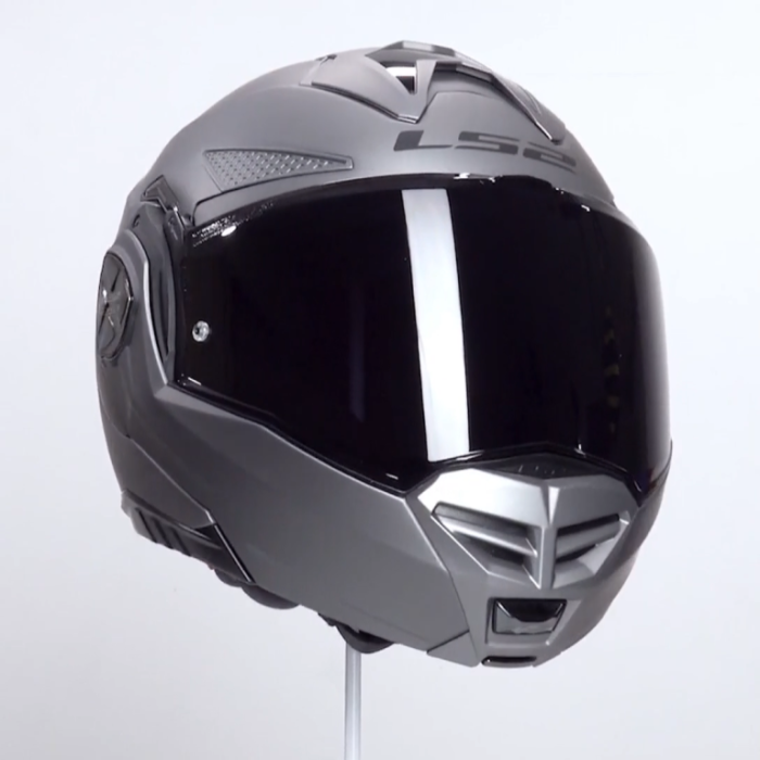 Мотошлем LS2 FF901 ADVANT X SOLID серый матовый