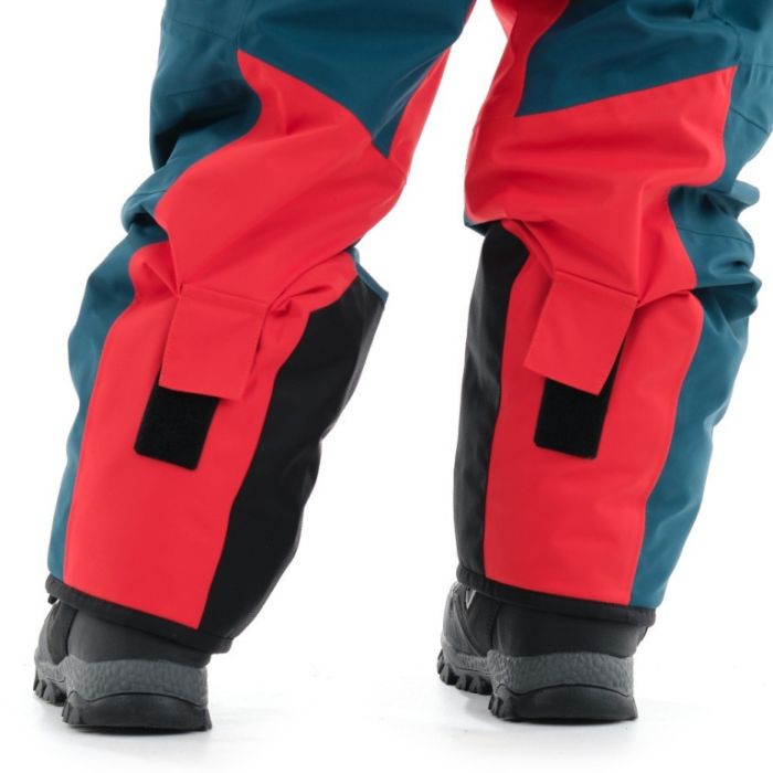 Зимний детскийи комбинезон Dragonfly Junior Gravity Red-Dark Ocean 2023