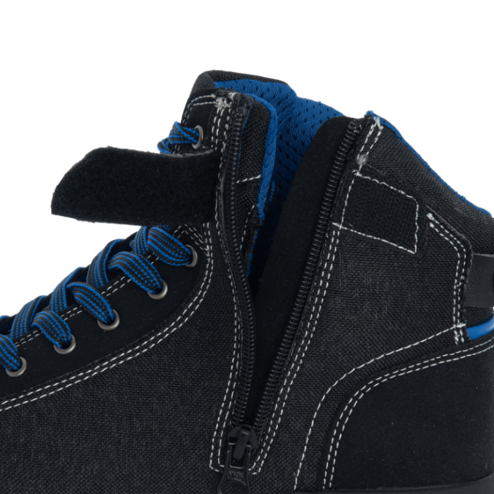 Мотокеды MadBull Sneakers Black/Neon Blue