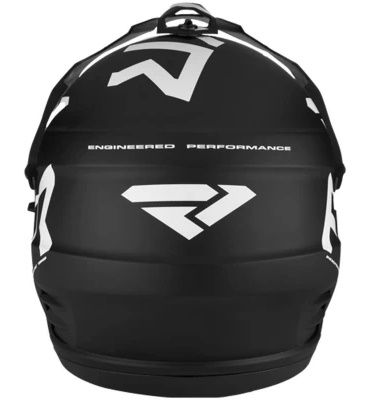 Снегоходный шлем с электоподогревом FXR Torque X Team 23 Black/White