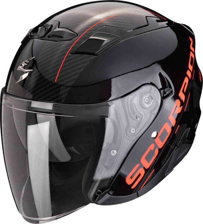 Мотошлем SCORPION EXO EXO-230 QR Черный/Красный