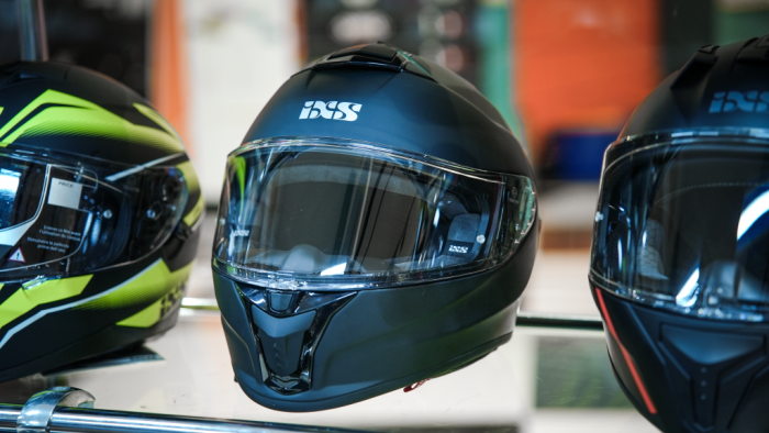 Шлем интеграл IXS 421 FG 1.0 MIPS Черный матовый