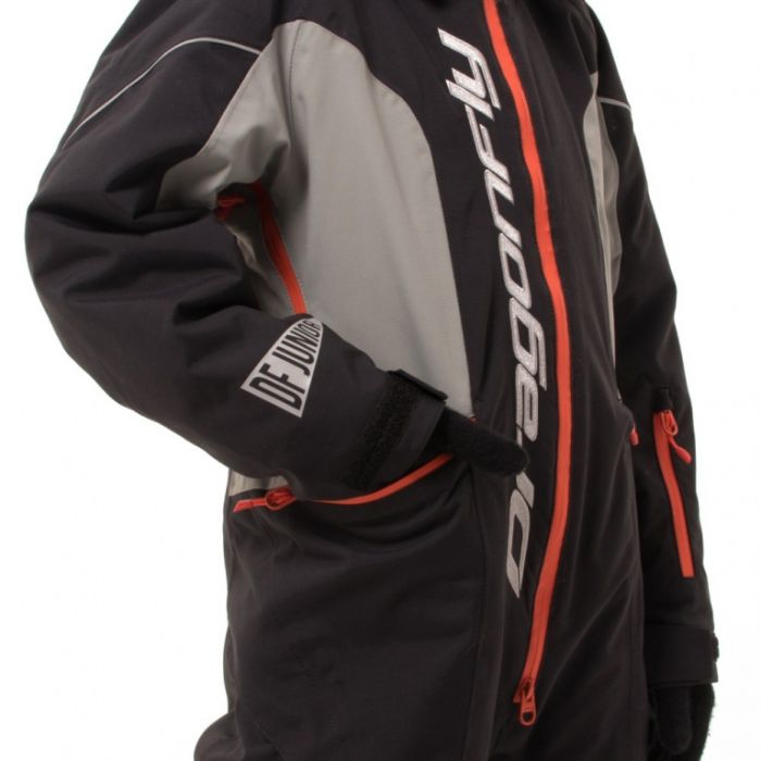 Зимний детский комбинезон Dragonfly Junior Gravity 2023 Black-Gray