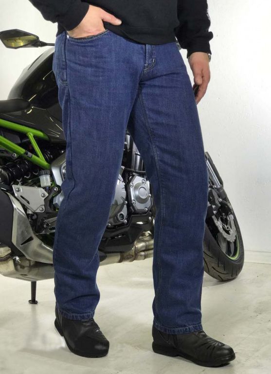 Мотоджинсы Motocycletto Briscola, синие