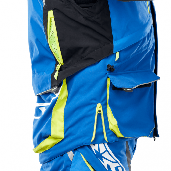 Куртка Эндуро Dragonfly Freeride Blue-Yellow