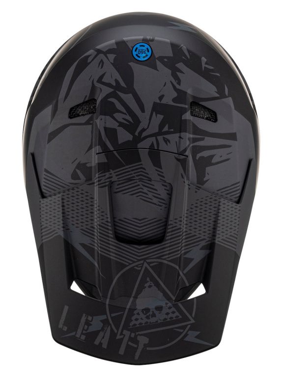 Шлем кроссовый Leatt Moto 2.5 Helmet Stealth V24