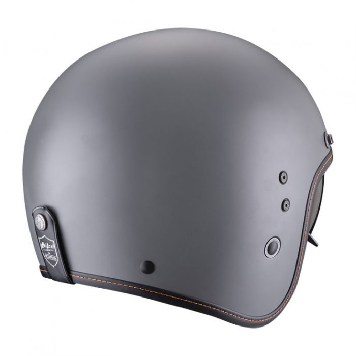 Мотошлем Scorpion Exo Belfast Evo Solid Серый Матовый