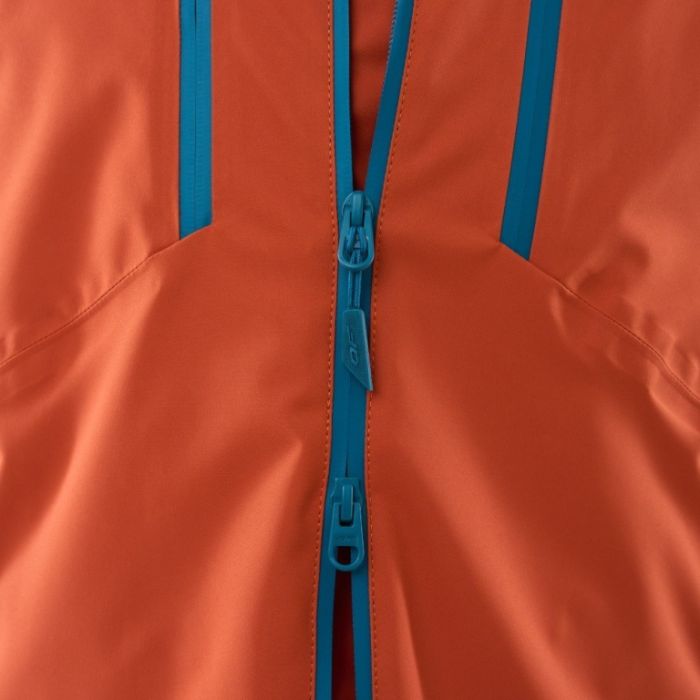 Куртка горнолыжная утепленная Dragonfly Gravity Man Brown - Blue
