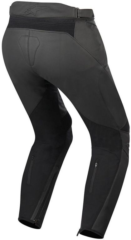 Брюки кожаные Alpinestars Jagg Leather Pants, черный/черный