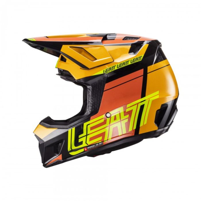 Шлем кроссовый Leatt Moto 7.5 Helmet Kit Citrus V24