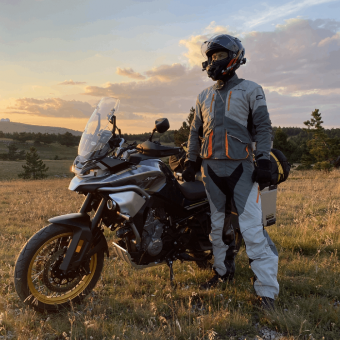 Куртка Эндуро Dragonfly Freeride Grey-Orange