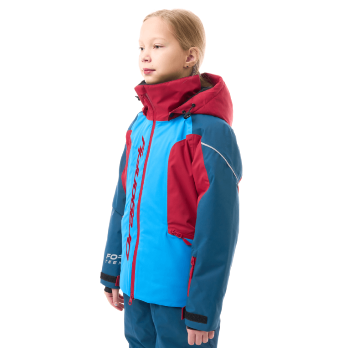 Куртка утепленная Dragonfly Gravity Teenager Cherry - Blue