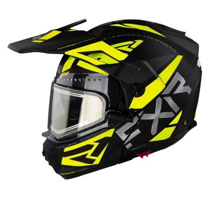 Шлем FXR Maverick X Helmet 22 Black/Hi Vis