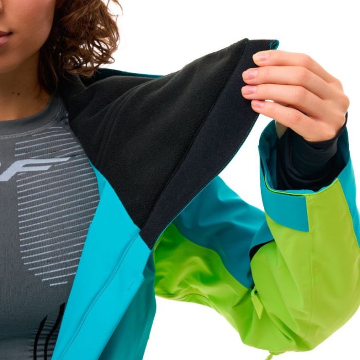Комбинезон Dragonfly Gravity 2.0 Woman Dark Green - Lime