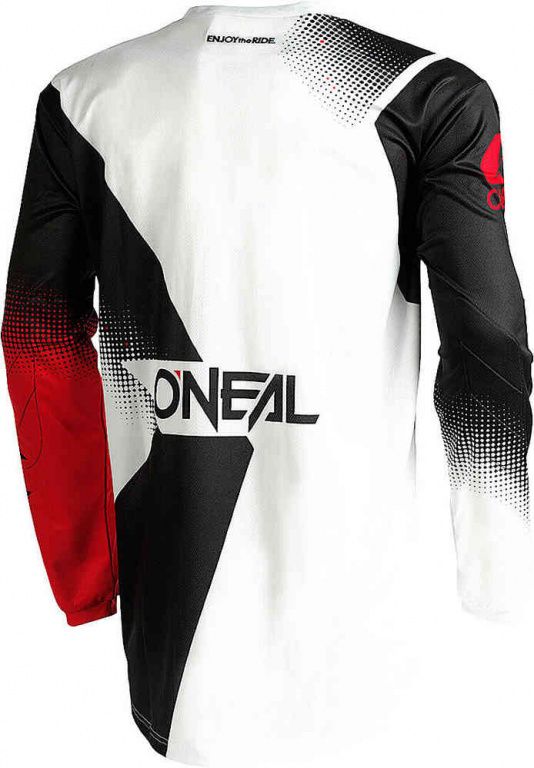 Джерси Oneal Element Racewear V.22 черный/белый