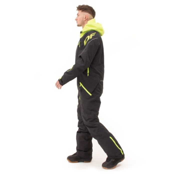 Комбинезон Dragonfly GRAVITY PREMIUM Man Black - Yellow Green 2024