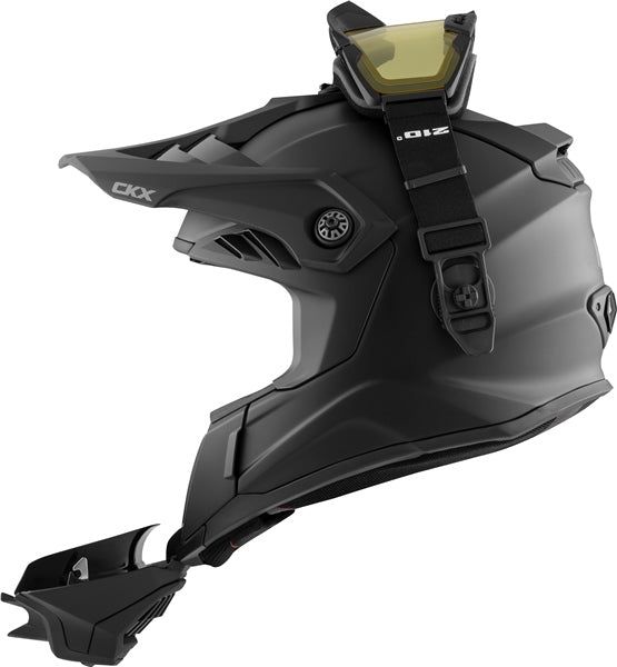 Шлем снегоходный CKX Titan AF DL Solid Carbon