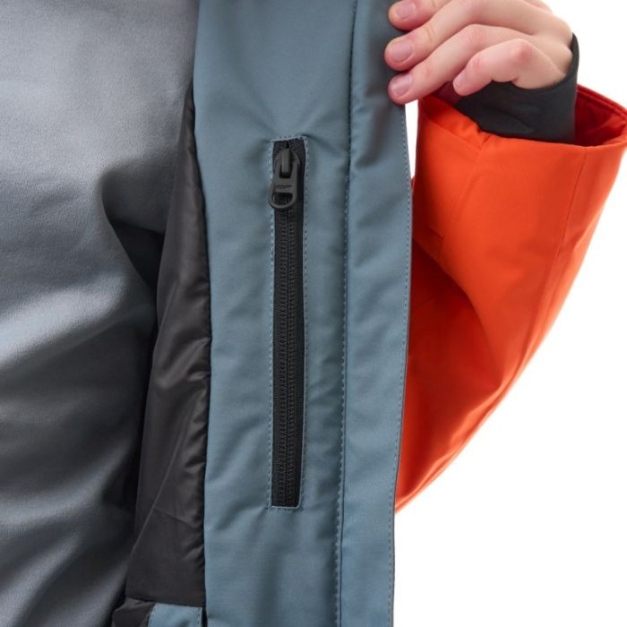 Куртка утепленная Dragonfly Gravity Teenager Orange - Grey