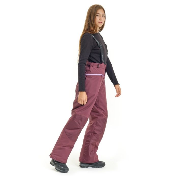 Снегоходные штаны детские Dragonfly Gravity Teenager 2023 Purple - Black
