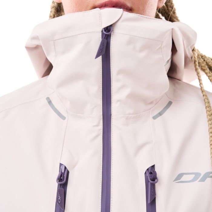 Куртка горнолыжная утепленная Dragonfly Gravity Woman Light Grey