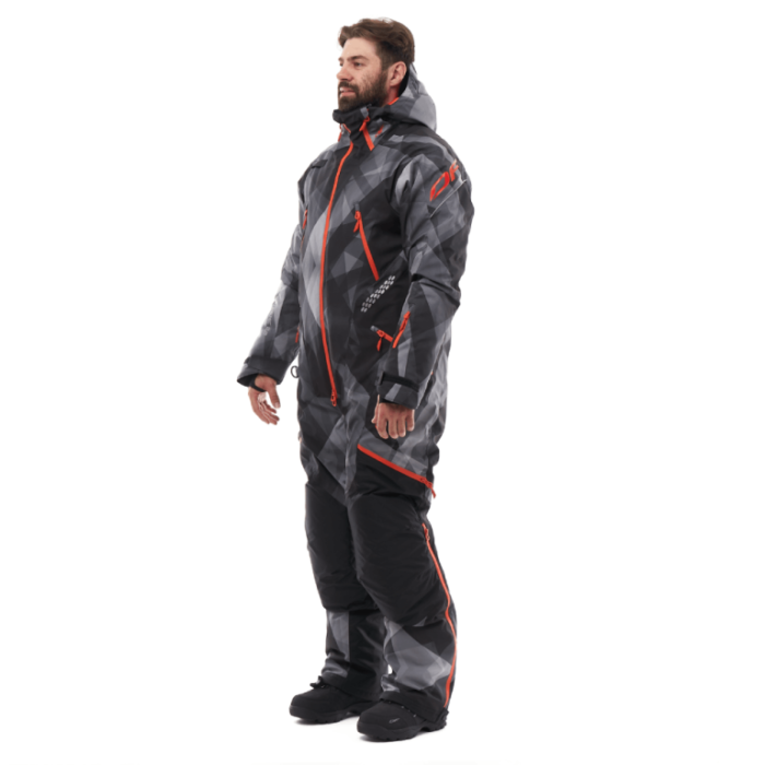 Комбинезон снегоходный Dragonfly Extreme MAN Dark Grey Утепленный