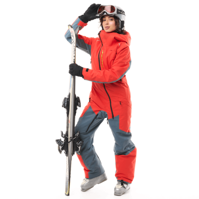 Комбинезон Dragonfly Gravity 2.0 Woman Red - Grey