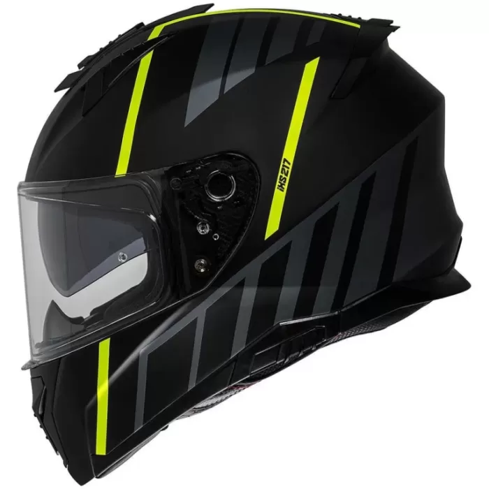 Мотошлем IXS iXS217 2.0 черный/желтый