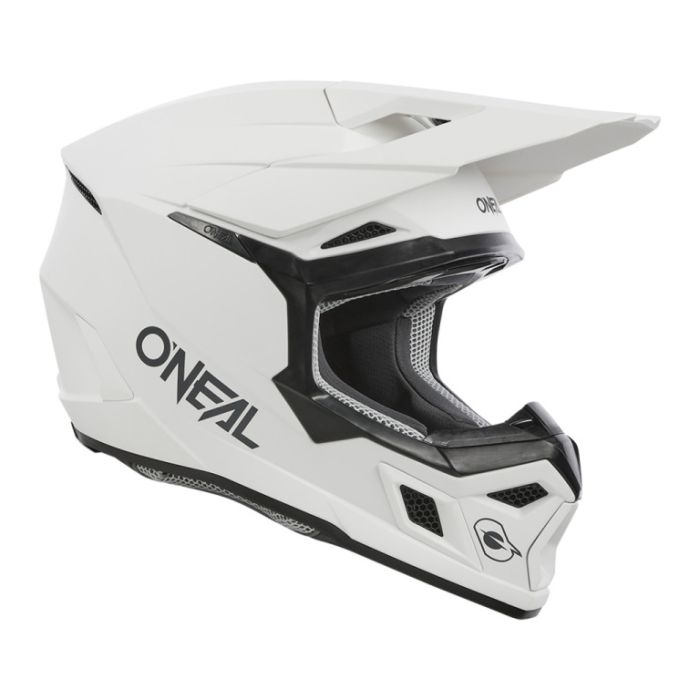 Кроссовый шлем Oneal 3Series Solid V.24 белый