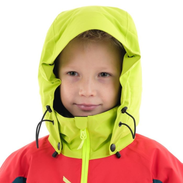 Зимний детскийи комбинезон Dragonfly Junior Gravity Red-Dark Ocean 2023
