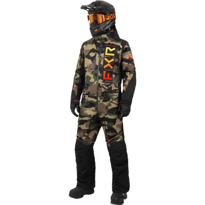 Комбинезон FXR M Helium Lite Monosuit 23 Camo/Sunset