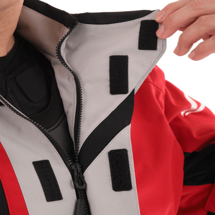 Куртка Эндуро Dragonfly Freeride Grey-Red 2020