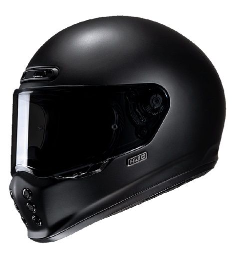 Мотошлем HJC V10 Semi Flat Black