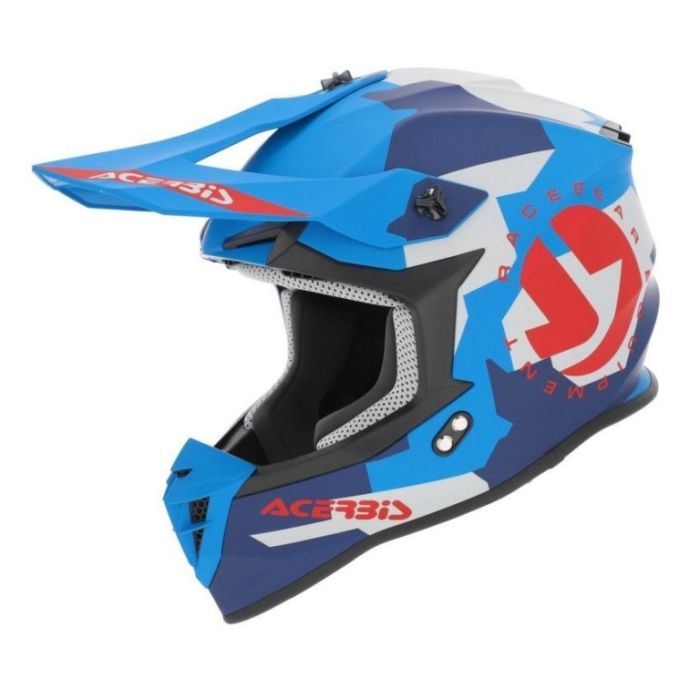 Мотошлем Acerbis Linear 22-06 Blue/Red