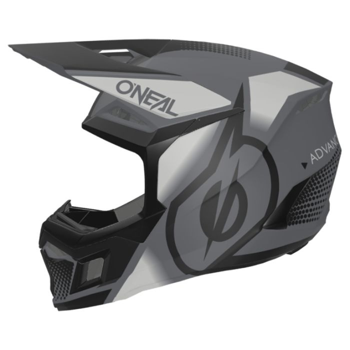 Шлем кроссовый O'NEAL 3Series Vision Серый/Черный
