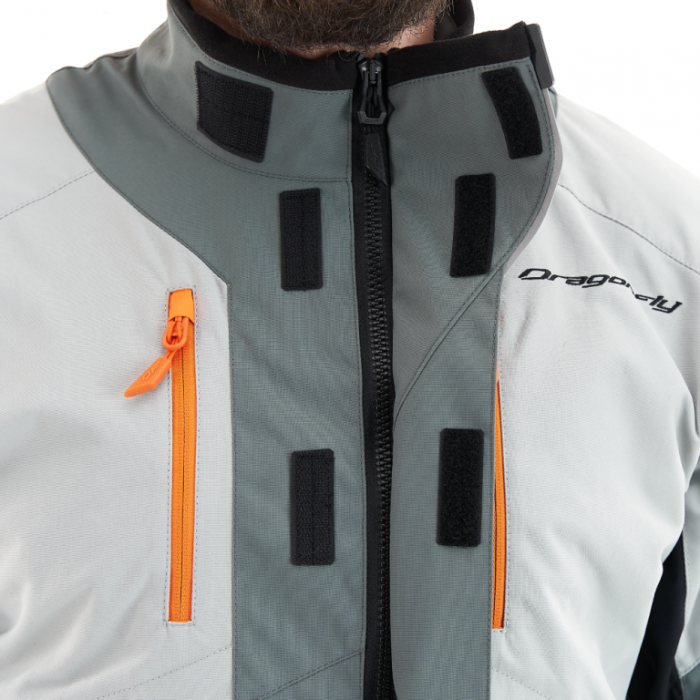 Куртка Эндуро Dragonfly Freeride Grey-Orange
