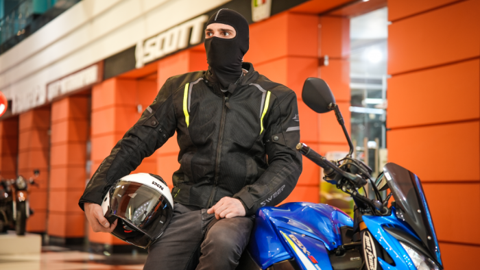 Открытый мотошлем с IXS iXS92 FG 1.0 белый глянец