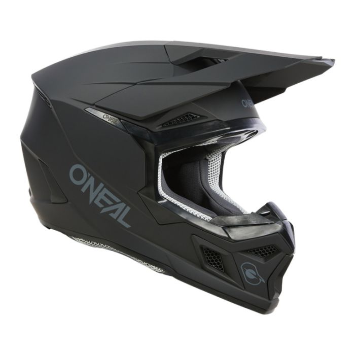 Кроссовый шлем Oneal 3Series Solid V.24 черный