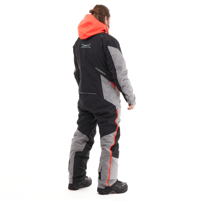 Комбинезон Dragonfly EXTREME 2.0 Man Black - Red - Grey 2024 Утепленный (100)