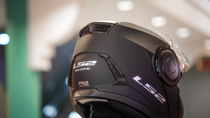 Шлем модуляр LS2 FF902 Scope Solid, черный матовый