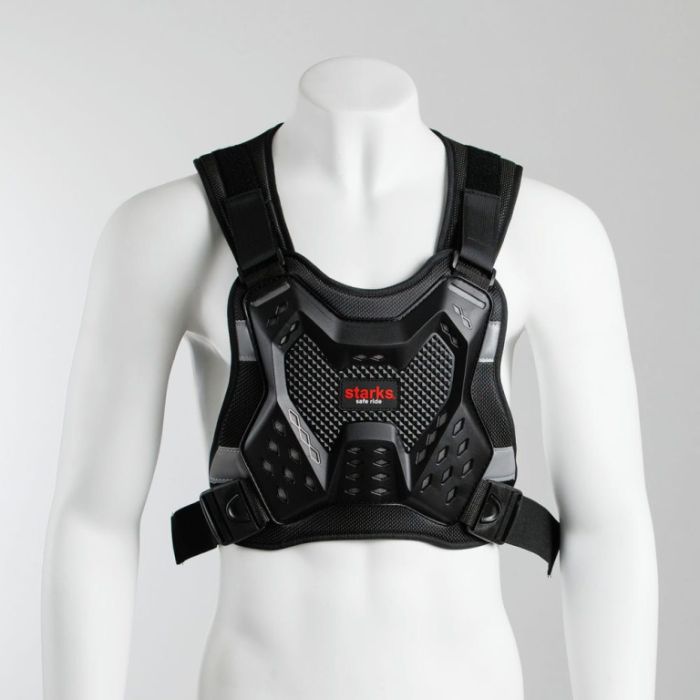 Моточерепаха детская STARKS Vest Armor Kids V2 Чёрный