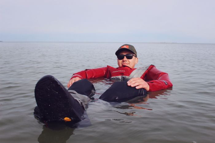 Сухой костюм Finntrail DrySuit Pro красный