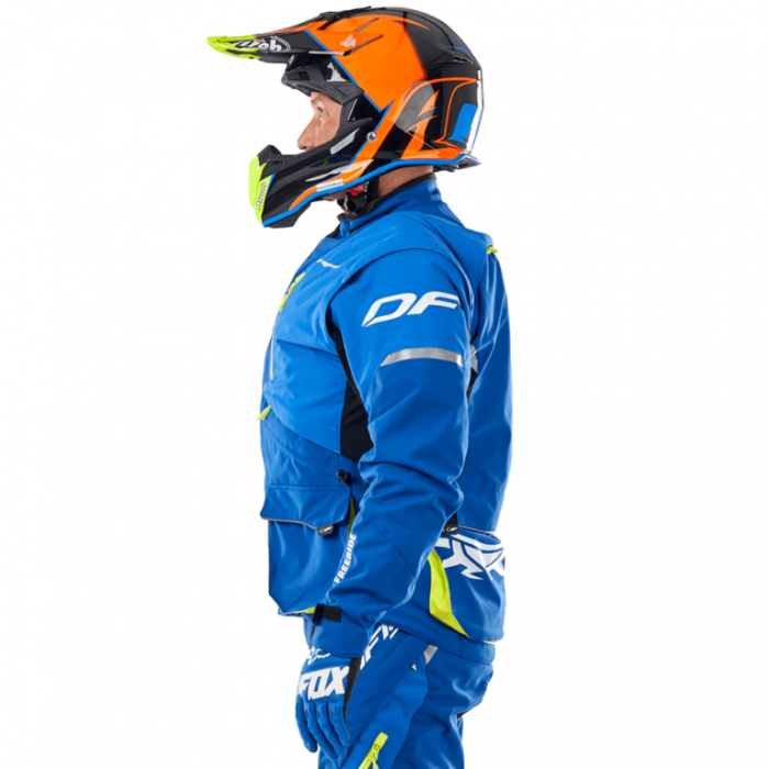 Куртка Эндуро Dragonfly Freeride Blue-Yellow