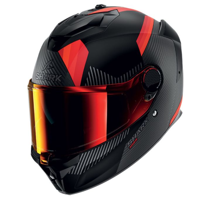 Шлем интеграл Shark Spartan Gt Pro Dokhta Carbon MAT Black/Orange/Anthracite