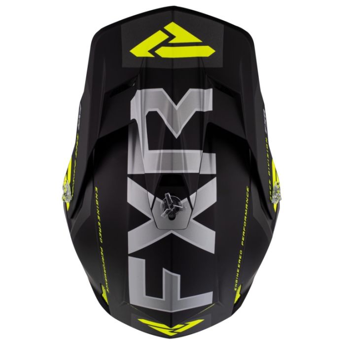 Шлем FXR MX Clutch Evo LE Helmet 22 Black/HiVis