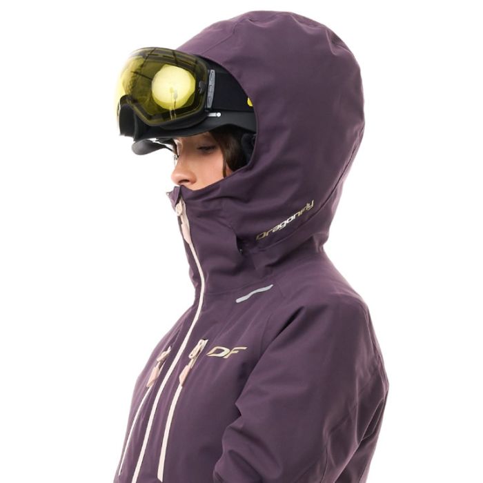 Куртка горнолыжная утепленная Dragonfly Gravity Woman Plum