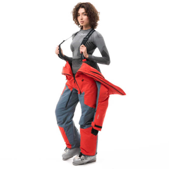 Комбинезон Dragonfly Gravity 2.0 Woman Red - Grey