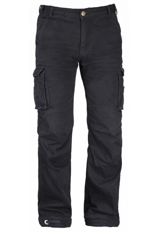 Мотоджинсы с кевларом Moteq Black Bird, черные